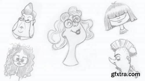  The Ultimate Caricature Drawing From Beginner to Advanced (Female Character)