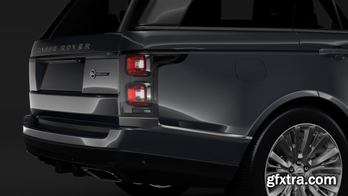 Cgtrader - Range Rover SV Autobiography L405 2018 3D model