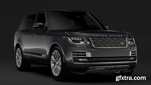 Cgtrader - Range Rover SV Autobiography L405 2018 3D model