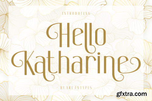  Hello Katharine Font