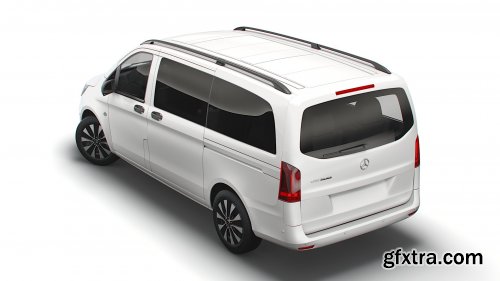 Cgtrader - Mercedes Benz Vito Tourer 2019 3D Model