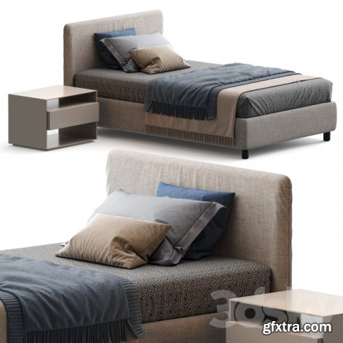 Flou bed notturno