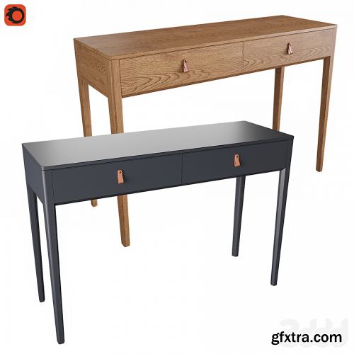  Case console table