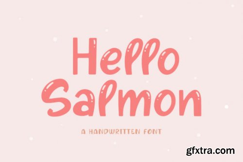  Hello Salmon Font