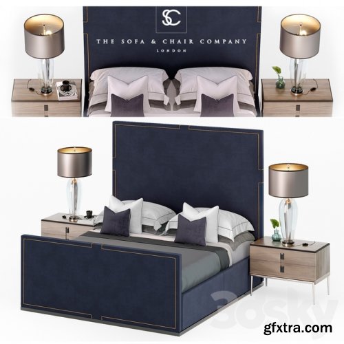 Bed - HOLLAND The Sofa & Chair Company Luxury bed