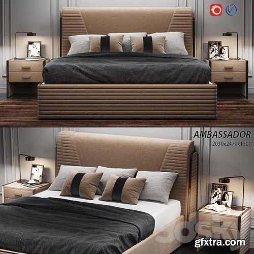 Estetica Ambassador bed