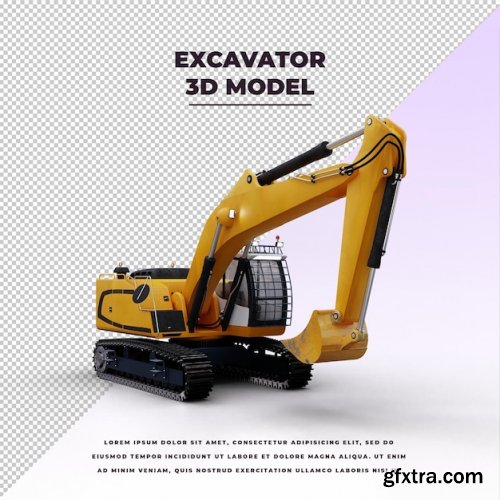 Excavator tractor