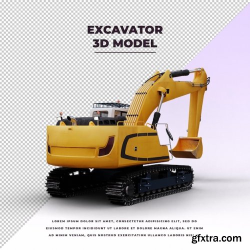 Excavator tractor