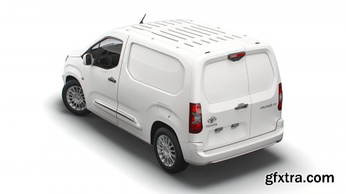 Toyota ProAce City SWB Van 2021 3D Model