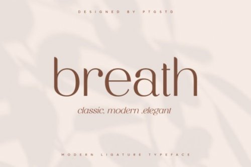  Breath Font