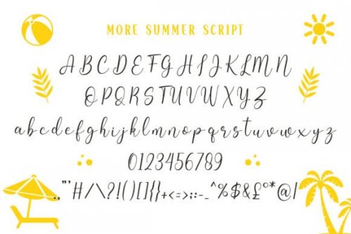  More Summer Duo Font