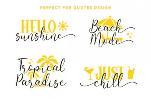  More Summer Duo Font