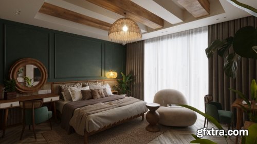 Bedroom Interior By Tran Tien Viet