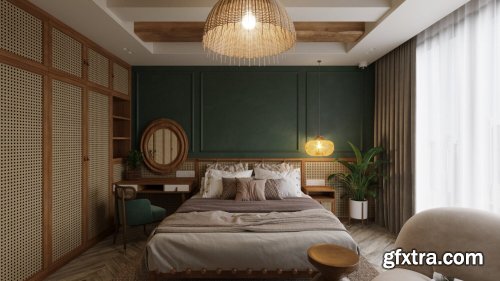 Bedroom Interior By Tran Tien Viet