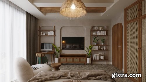 Bedroom Interior By Tran Tien Viet