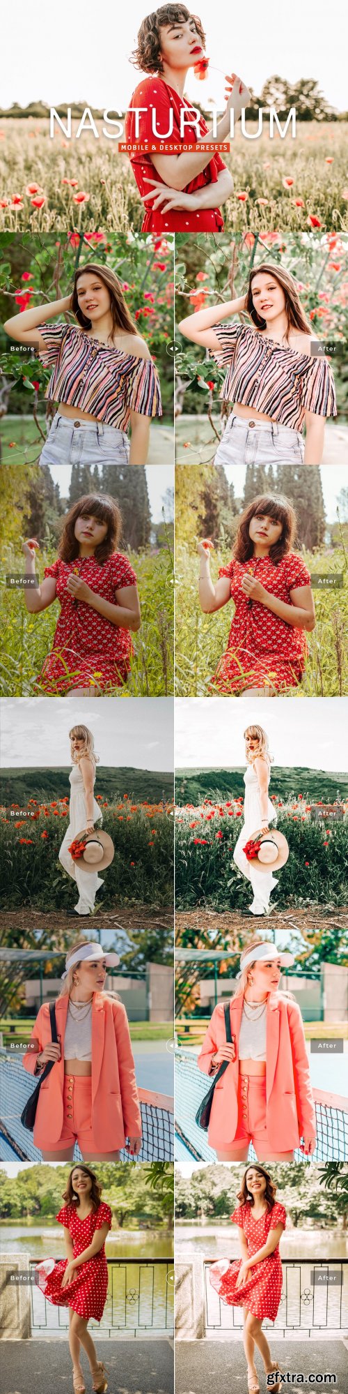 CreativeMarket - Nasturtium Pro Lightroom Presets 7382466