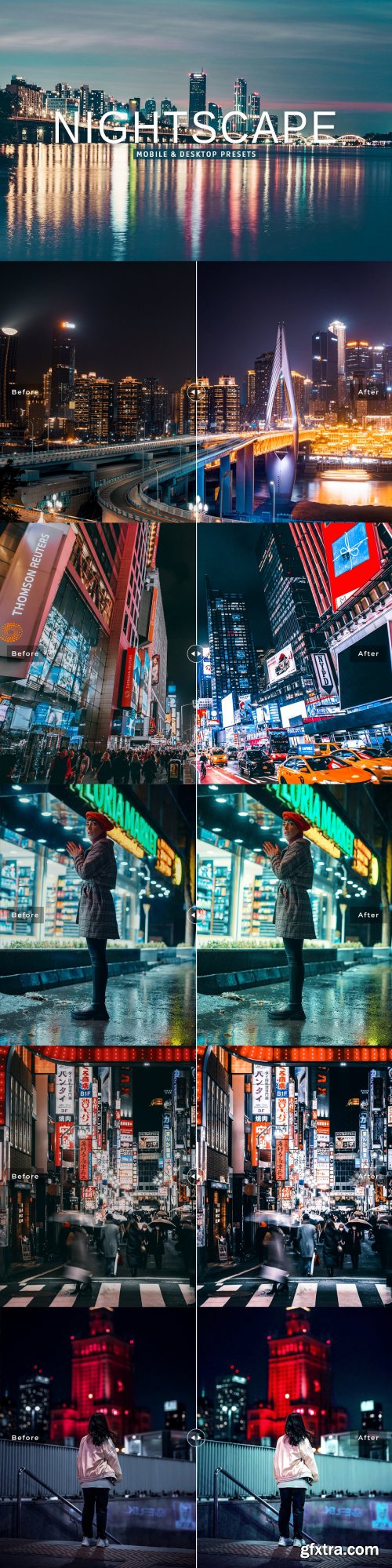 CreativeMarket - Nightscape Pro Lightroom Presets 7382486