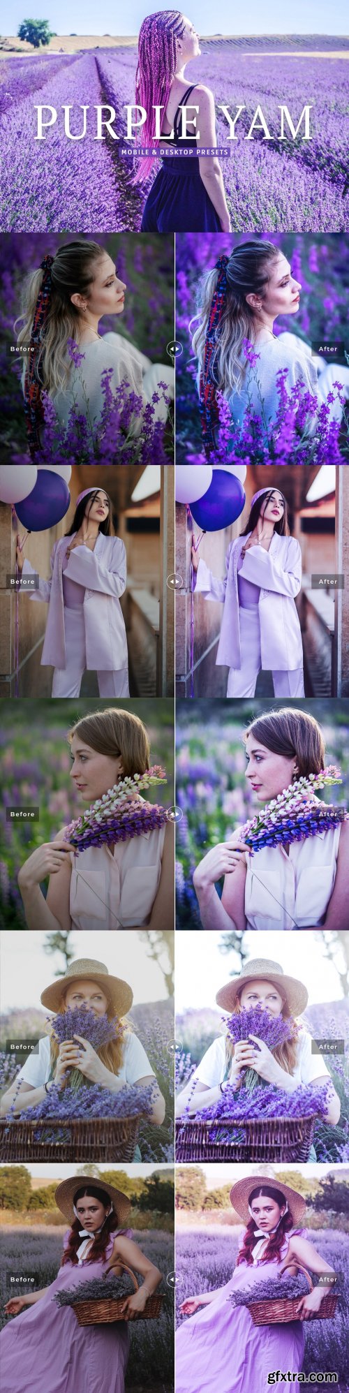 CreativeMarket - Purple Yam Pro Lightroom Presets 7382520