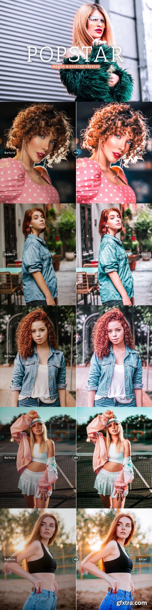 CreativeMarket - Popstar Pro Lightroom Presets 7382514