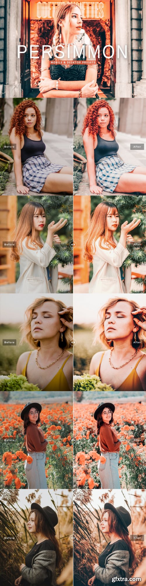 CreativeMarket - Persimmon Pro Lightroom Presets 7382511