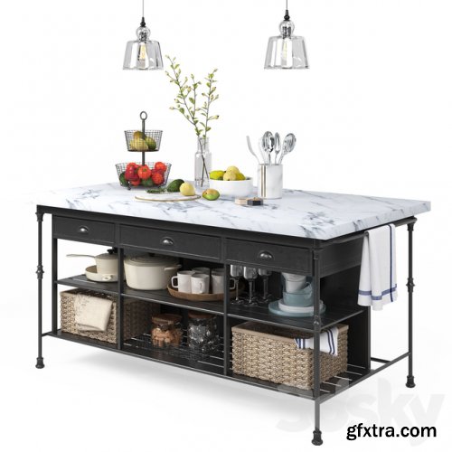  Kitchen decor set – Crate and barrel