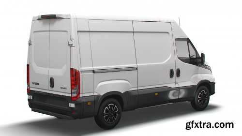 Turbosquid - Iveco Daily Van 2022 L2H2