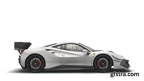 Cgtrader - Ferrari GTB 488 EVO 2021 3D model