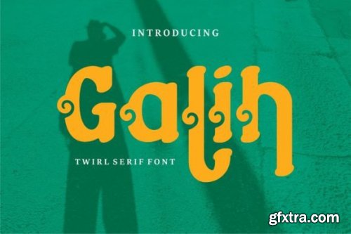  Galih Font