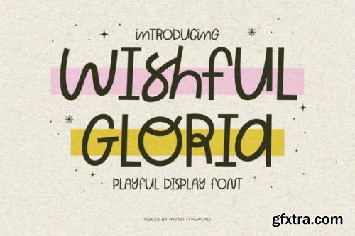  Wishful Gloria Font