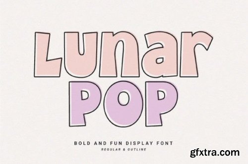  Lunar Pop Font