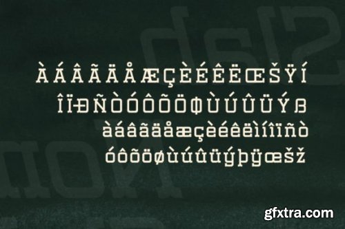 Nomaden Slab Font