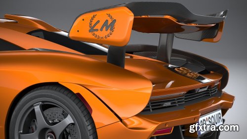 McLaren Senna LM 2021 3D Model