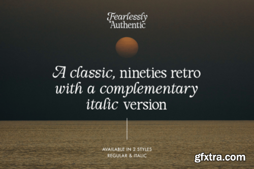  Fearlessly Authentic Font