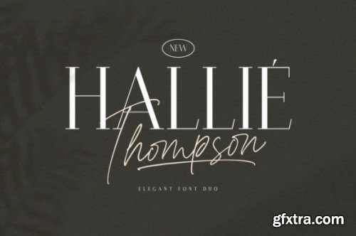  Hallie Thompson Font