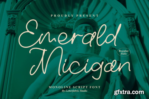  Emerald Micigan Font