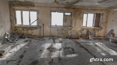 Derelict Soviet Factory Room