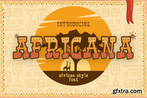  Africana Font