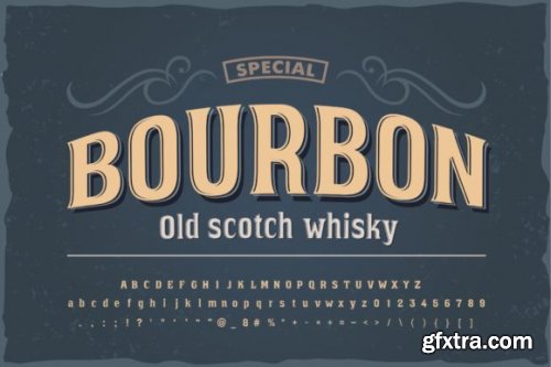  Bourbon Font