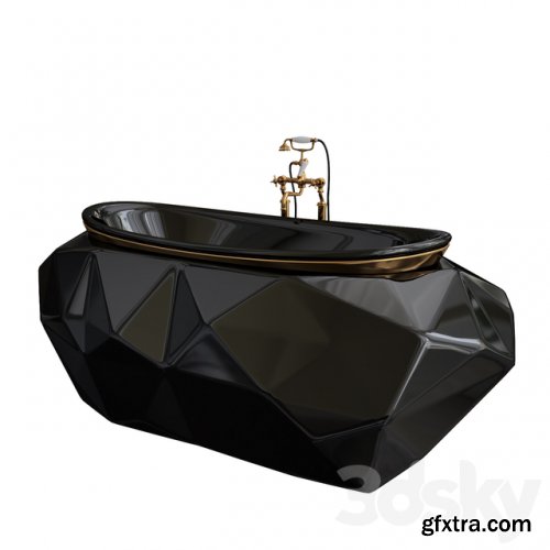 Maison Valentina Bath Black