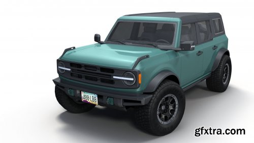 Cgtrader - Bronco 2021