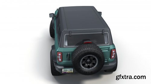 Cgtrader - Bronco 2021