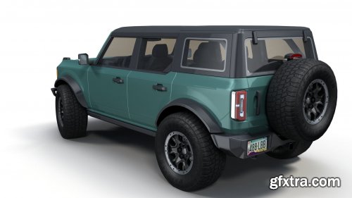 Cgtrader - Bronco 2021