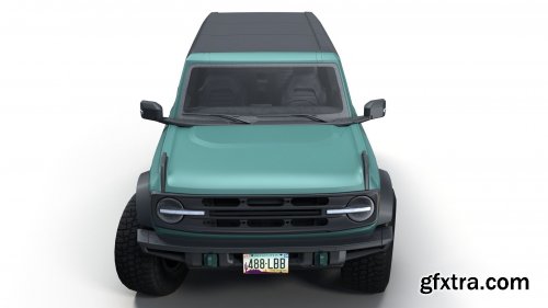 Cgtrader - Bronco 2021