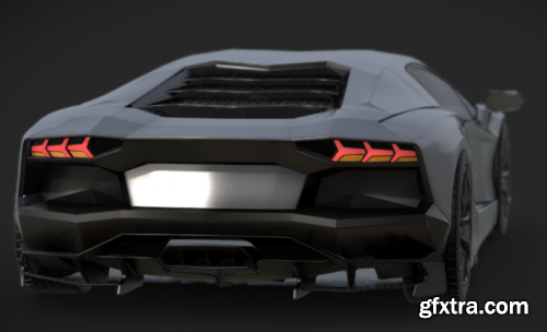 Lamborghini Aventador 3D Model