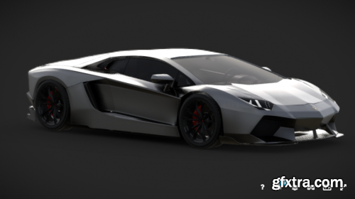 Lamborghini Aventador 3D Model