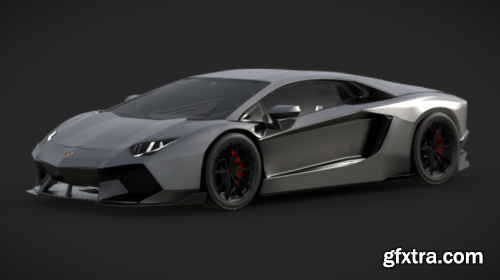 Lamborghini Aventador 3D Model