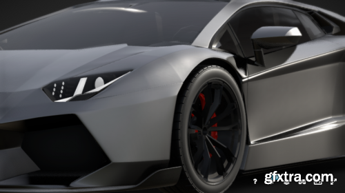 Lamborghini Aventador 3D Model