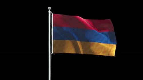 Videohive - Armenia Flag Big - 38965005 - 38965005