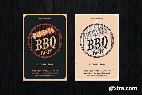 BBQ Party Flyer RY659JP