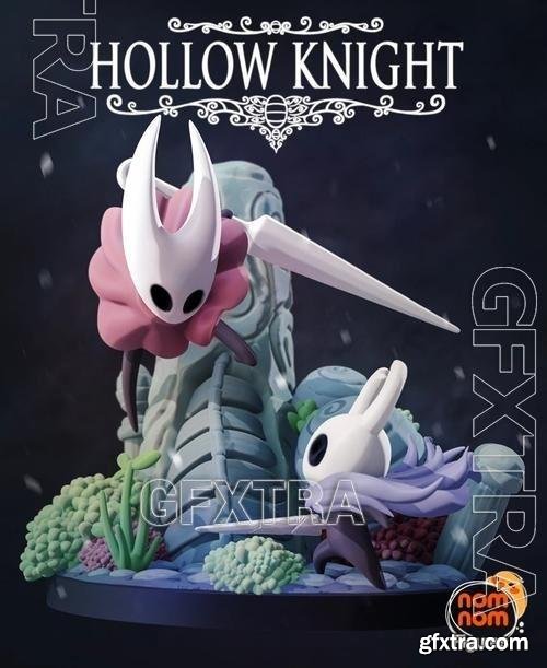 Knight and Hornet Hollow Knight 3D